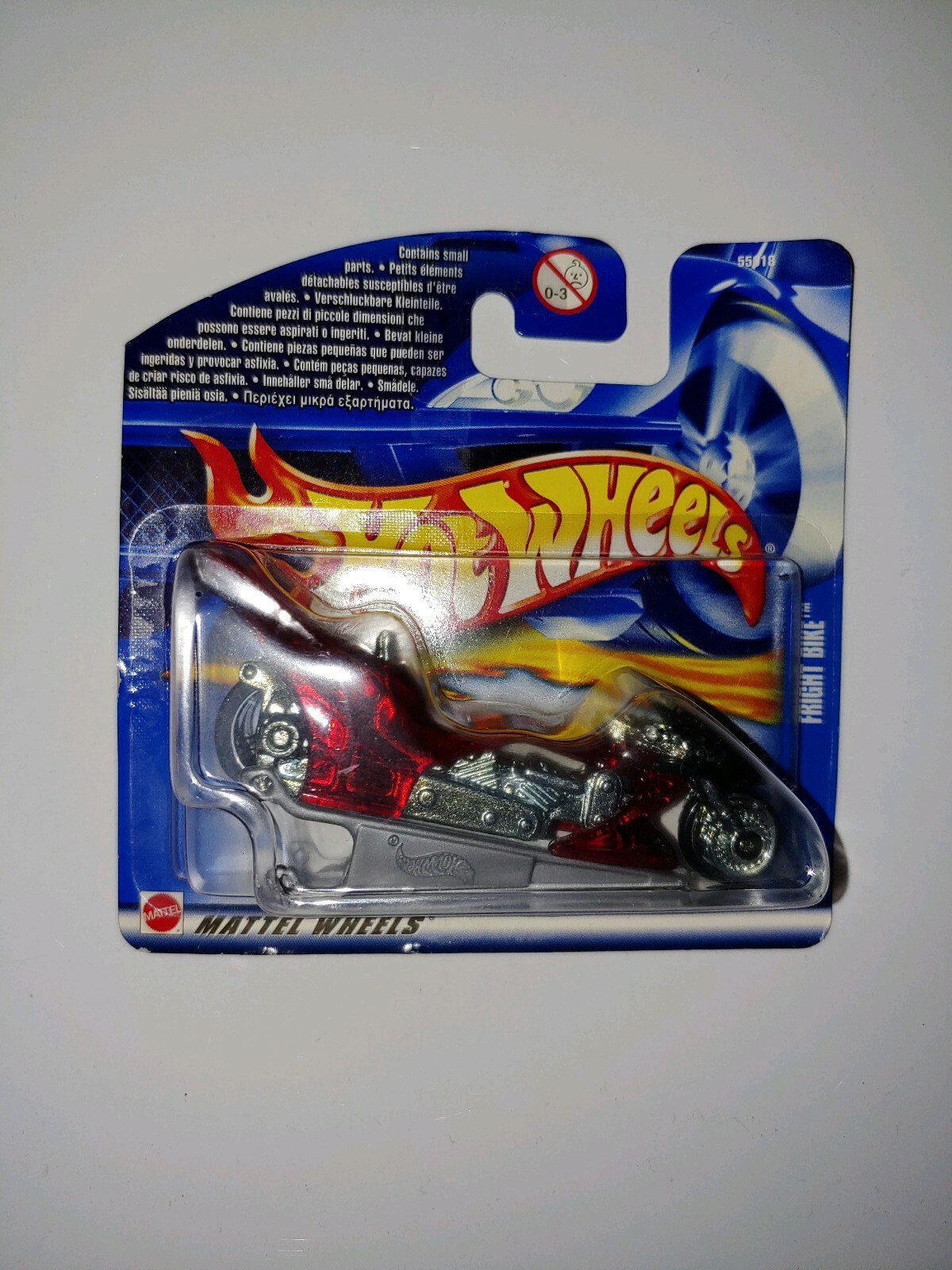 Mattel Hot Wheels 2002 FRIGHT BIKE 133 Grelly USA