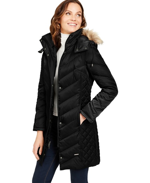 kenneth cole puffer coat
