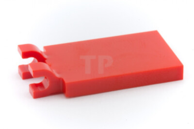 LEGO TILE MODIFIED 2X3 W/ 2 CLIPS (3 PCS) CHOOSE YOUR COLOR 30350