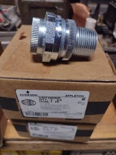 Emerson Appleton UNY100NR Qty2 NEW 1" Explosion Proof