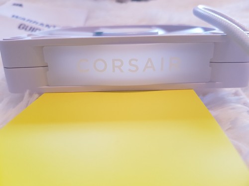 Corsair iCUE LINK RX120 RGB 120mm PWM extension de ventilateur unique - Blanc - Photo 8/12