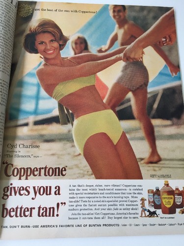 McCall's Magazine Mid Century Modern Fashion Ads July 1966 JFK, Bacall, Hepburn - Picture 3 of 12