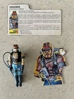 Complete! Vintage GI Joe Dreadnok,  “Torch” includes file card.  Pre-Owned