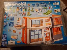 Playmobil Furnished Children's Hospital Set (6657) Discontinued Brand New