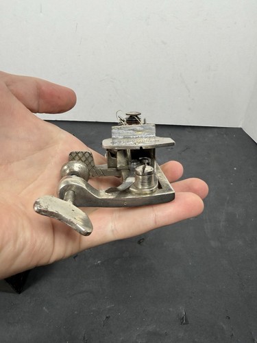 RARE ANTIQUE Moldacot Miniature Pocket Lock Stitch Sewing Machine W Original Tin - Picture 10 of 19