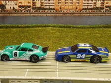 Faller AMS Auto 2x Life Like Porsche 934 e Oldsmobile stock. Calamita.