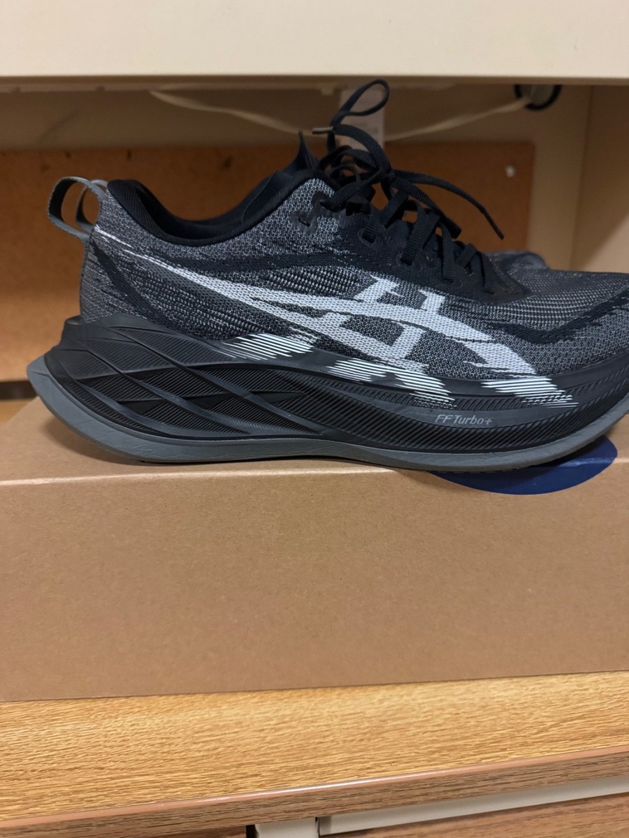 Size 8.5 - ASICS Superblast 2 Black White | eBay