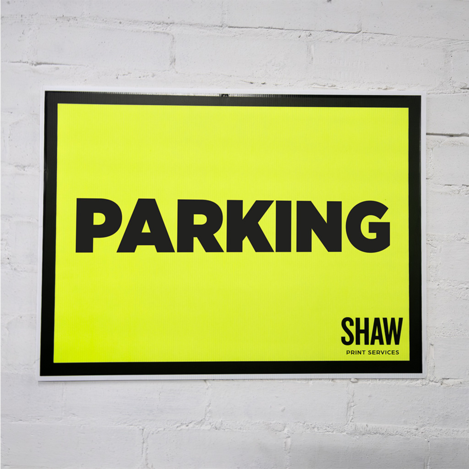 Parking Event Sign (Landscape)