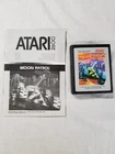 Moon Patrol (Atari 2600, 1983) Game Cartridge And Manual