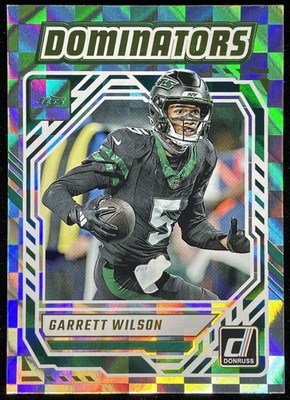 2025 Donruss Garrett Wilson #DOM-GWN Dominators New York Jets