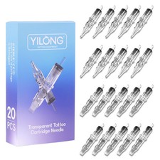 Tattoo Cartridge Needles Round Liner Shader Magnum for Pen Machine 20Pcs Mixed