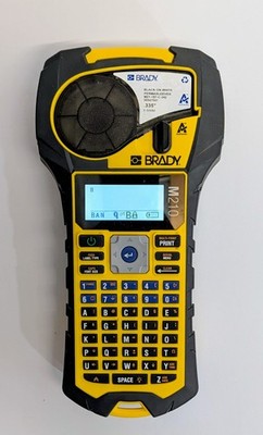 Brady M210 Handheld Label Maker Printer with Permasleeve M21-187-C-342 Cartridge