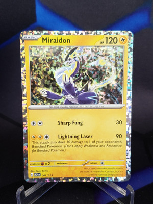 Pokmon TCG Miraidon Holo Rare 2025 McDonald's Promo | eBay