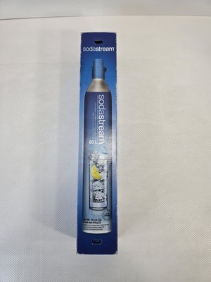 Sodastream 60 Liter CO2 Carbonator Canister 60L Soda Stream 14.5 oz EXP 2025 NEW