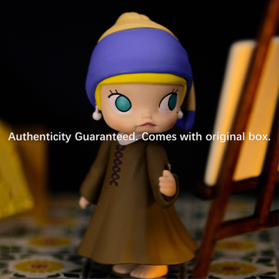 POP MART x KENNYSWORK One Day of Molly Art Time Mini Figure Opened