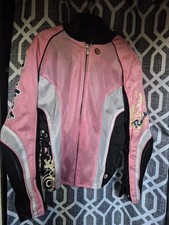 Ladies Joe Rocket Lined Pink and Black Polyes...