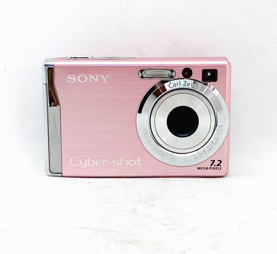 SONY DSC-W80 ピンク コンパクトデジタルカメラ Sony Cyber-shot DSC-W80 Pink 7.2MP Digital Camera 3x Optical Zoom