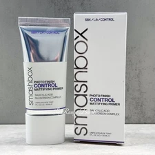 SmashBox Photo Finish Control Mattifying Primer 1oz 30ml Full Size Oil Control