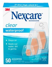 Waterproof Clear Bandages, Covers And Protects, Assorted Sizes, 3 Packs, 150 ...