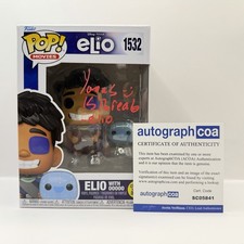 Yonas Kibreab “Elio With Ooooo” AUTOGRAPH ‘Elio’  Signed Funko Pop ACOA