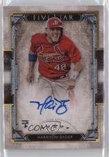 2018 Topps Five Star Harrison Bader #FSA-HB Auto k4s