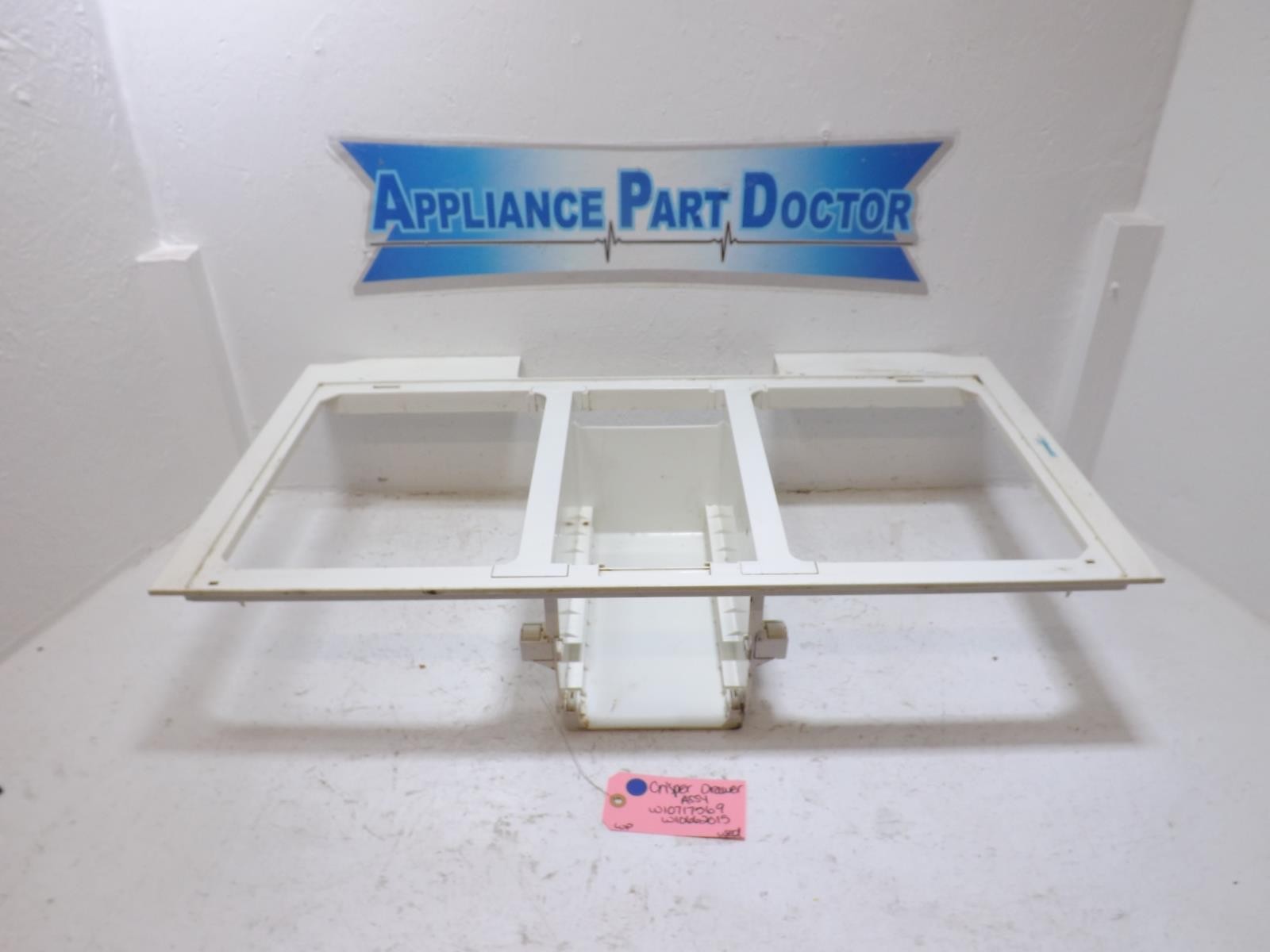 Whirlpool Refrigerator Crisper Drawer Assembly W10717569 W10662015 Replacement