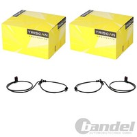 2X Triscan ABS-SENSOR Raddrehzahl Hinten Passend FüR MERCEDES-BENZ CLS E-KLASSE