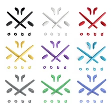 hdhut Rubber Kit Replacement Ear Socks & Nose Piece for-Oakley Juliet Sunglasses