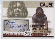 2015 Sage Auto 33/40 Lorenzo Mauldin #A37 Auto 0af