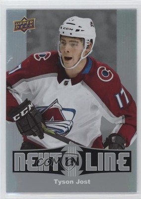 2017-18 Upper Deck Overtime Next in Line Tyson Jost #NL-14 Rookie RC 2o7