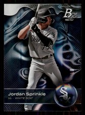 Jordan Sprinkle 2023 Bowman Platinum #TOP-13 Top Prospects Chicago White Sox
