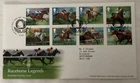 GB QEII 2017 Racehorse Legends Royal Mail FDC Tallents House Laurel & Cap SHS