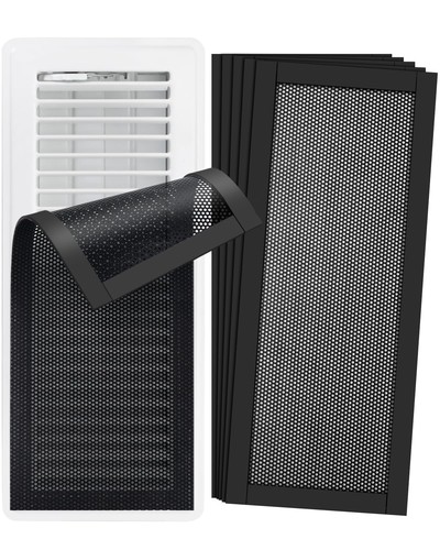 6 Pack Vent Covers for Home Floor Vent Covers 4 X 10inch Magnetic Vent Screen...