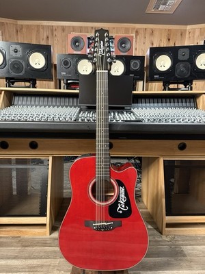 Takamine GD-30CE 12-String Acoustic-Electric Guitar Wine Red