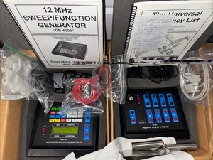 GB-4000 Rife -20Mhz Generator W/A4 AMP-Excellent Shape- Complete- Tested