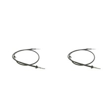 2x BOSCH Handbremsseil Seilzug Feststellbremse für VW Passat Variant 3B6 1.9