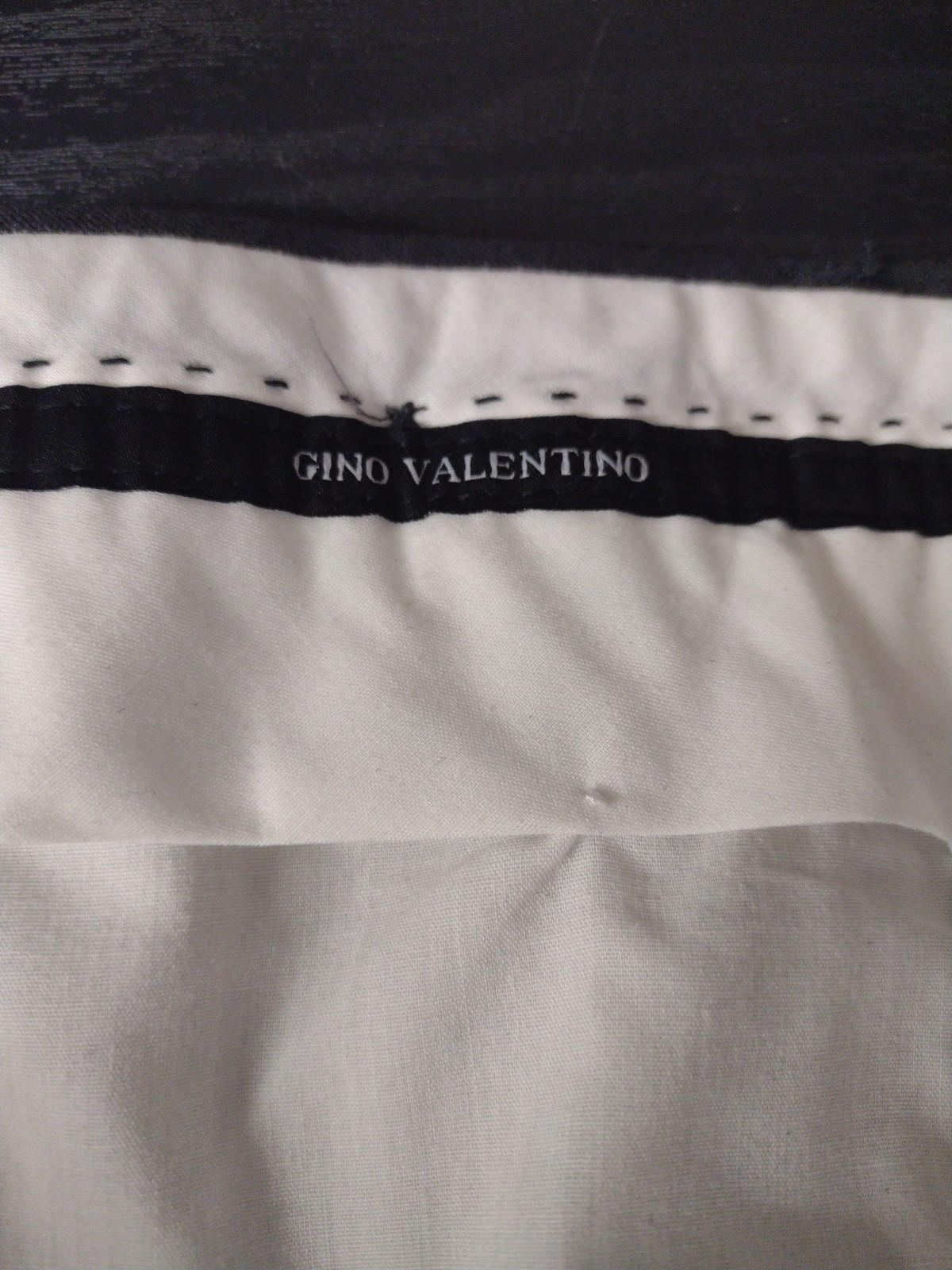 Gino Valentino Men Zegna Super 150s Single Breasted Suit  48 R Pants 44x30 Gray thumbnail 13