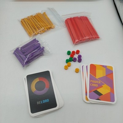 THREE STICKS board game Replacement Game Pieces Cards Only 2016