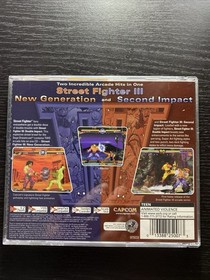 Street Fighter III Double Impact Sega Dreamcast 2000 MINT CIB with Reg TESTED!