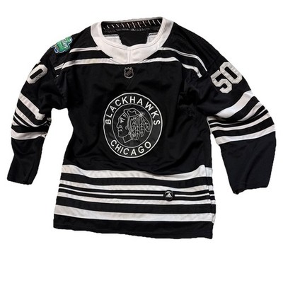 Adidas Chicago Blackhawks Corey Crawford 2019 Winter Classic Jersey Men's L/XL
