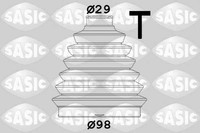 Sasic 2933983 Faltenbalgsatz FüR Antriebswelle Achsmanschette Set Satz