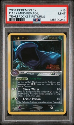 Dark Muk graded PSA 9 for sale on eBay