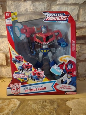 Transformers Animated Rollout Command Optimus Prime