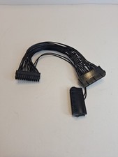 24 Pin Dual PSU ATX Power Supply Motherboard Adapter Cable for Gaming PCs