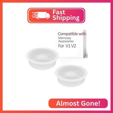 Replacement 2 Piece Silicone Membrane/Diaphragm Compatible with Momcozy V1 / V2