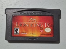 Nintendo Game Boy Advance Disney's The Lion King 1/2 (2003) [CARTRIDGE ONLY]