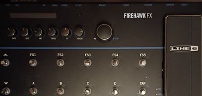 Line 6 Firehawk FX Digital Multi-Effects Processor Pedal for Electric Guitar