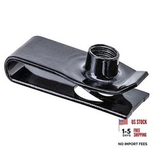 25pcs M6-1.0 Front Bumper Cover Splash Shield Grill Extruded U Nut One Size