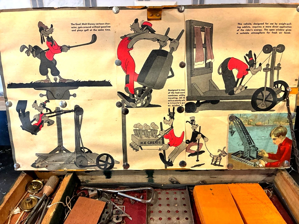 1940's  Meccano Model Construction System Engineering for Boys - Image 4 of 4