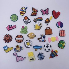 30pcs Shoe Charms PVC Lot Different Charm Random for Shoe Decoration 30pcs